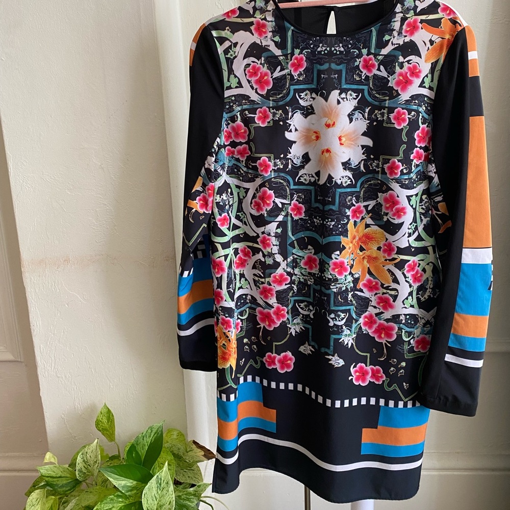 CLOVER CANYON FLORAL PRINT DRESS
